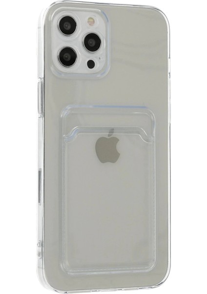 Bfs iPhone 12 Pro Max Kılıf Kart Şeffaf Silikon - Şeffaf fiyatları