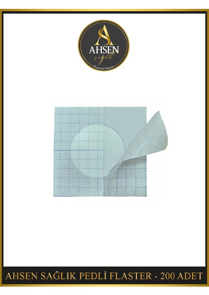 Ahsen Pedli Flaster - 200 Adet