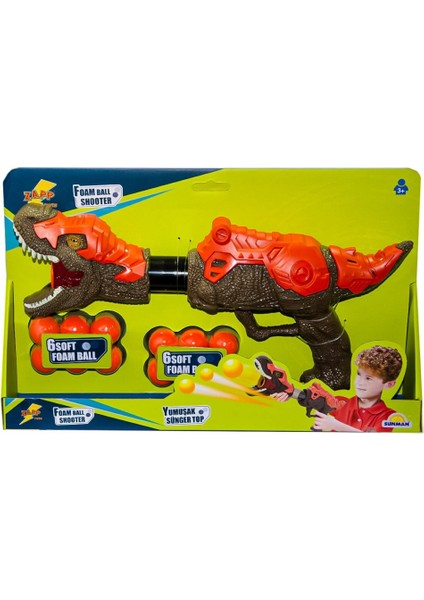 Nessiworld 3620 Surat-Zap-Silah Top Atan Dinozor 12 Toplu 2 Renk - Sunman fiyatları