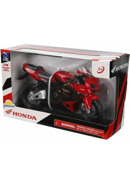 Nessiworld 42607 Sun- Honda CBR600R 2006 Kırmızı 1:12
