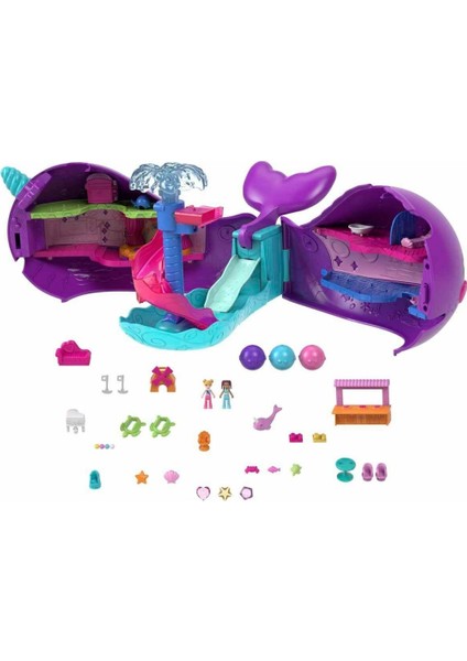 Nessiworld HKV71 Polly Pocket Sparkle Cove - Narval modelleri
