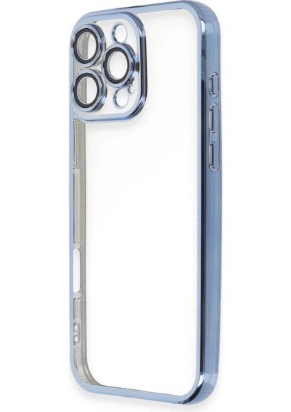 Bfs iPhone 16 Pro Kılıf Razer Lensli Silikon - Açık Mavi fiyatları