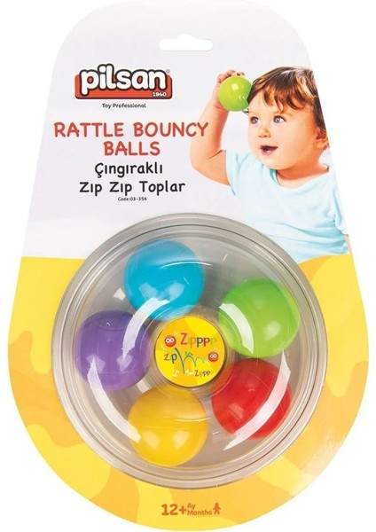 Nessiworld 03 356 Çıngıraklı Zıp Zıp Toplar -Pilsan