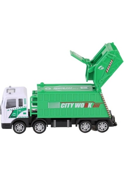 Nessiworld YH-711-57A Sürtmeli Metal 1:50 Çöp Kamyonu fiyatları