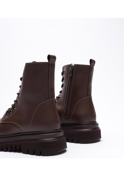 Kadın Deri Bot Fermuarlı Kahve Nexa fiyatları