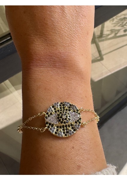 Zirkon Taşlı Iri Göz Bileklik fiyatları