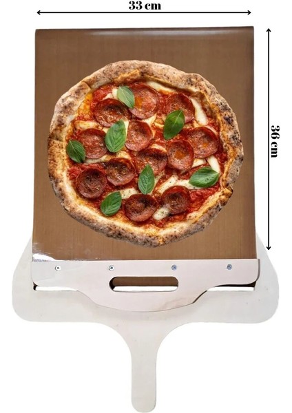 Sihirli Kürek, Sürgülü Kürek, Pizza Küreği, Sürgülü Pizza Küreği, Pratik Hamur Alma Küreği fiyatları