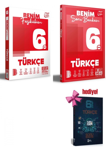 Benim Hocam 6. Sınıf Türkçe Benim Fasikülüm + Soru Bankası Seti 2