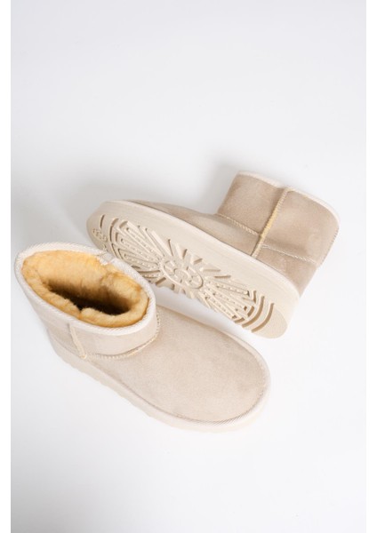 Kadın Süet Bot Bej Mia fiyatları