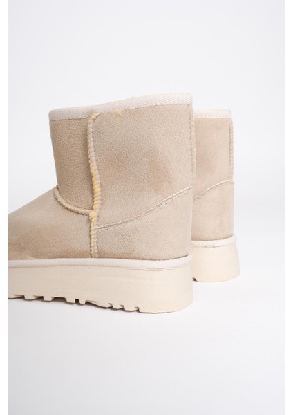 Kadın Süet Bot Bej Mia fırsatları
