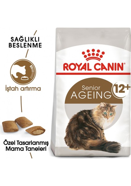 Ageing 12+ Yaşlı Kuru Kedi Maması 2 kg