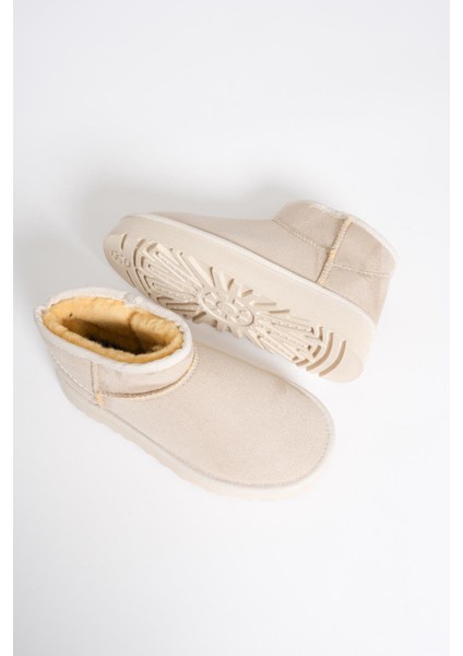 Kadın Süet Bot Bej Lia fiyatları