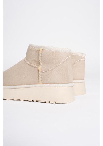 Kadın Süet Bot Bej Lia modelleri