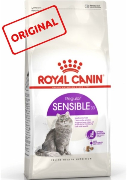 Sensible 33 Hassas Sindirim Sistemli Yetişkin Kedi Maması 15 kg
