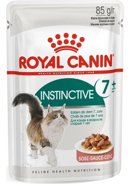 Gravy Instinctive Pouch 7+ Yaşlı Kedi Yaş Mama 85 gr