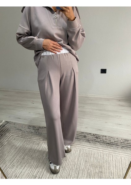 Modal Kumaş Sweatshirt Pantolon Eşofman Takım indirimleri