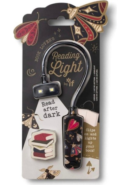 Book Lover's Reading Light Kitap Okuma Lambası - Moths fiyatları
