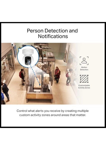 Tp-Lınk Tapo C212, 3,0mpix, Iç ve Dış Mekan, Wifi-Ethernet, 9mt. Gece Görüşü, 360 Dönüş, Dikey ve Yatay Hareket, Iki Yönlü Ses Güvenlik Kamerası fırsatları