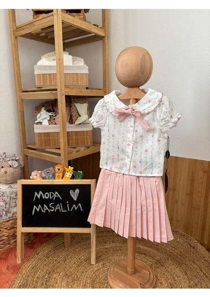 Çiçek Desenli Kız Bebek Takım fırsatları