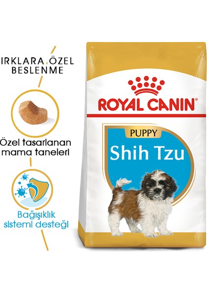 Shih Tzu Puppy Yavru Köpek Maması 1,5 kg