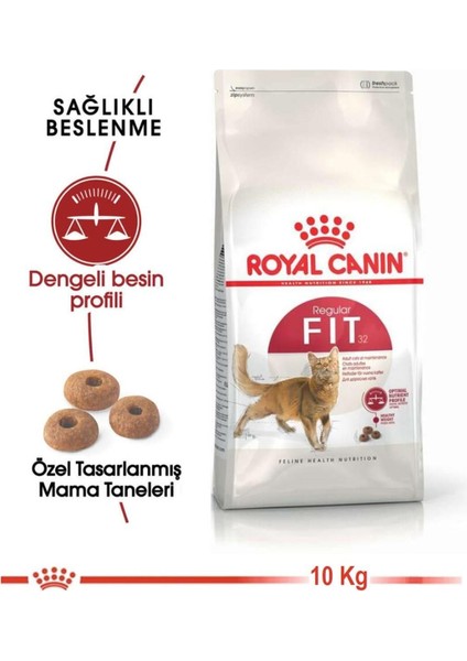 Fit 32 10 kg Yetişkin Kuru Kedi Maması