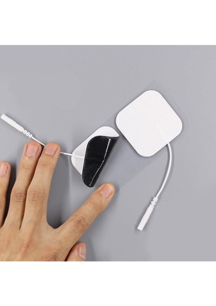 Pin Girişli, 5x5 cm Kumaş Elektrot, Ems ve Tens Cihazı Için 8'li Paket fiyatları