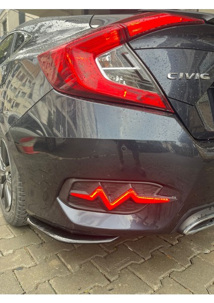 Honda Civic Fc5 Piano Black Ön Arka Flap Seti fırsatları