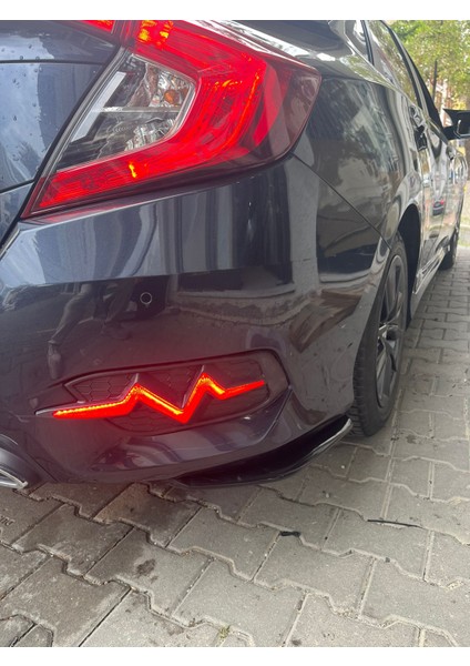 Honda Civic Fc5 Piano Black Ön Arka Flap Seti indirimleri