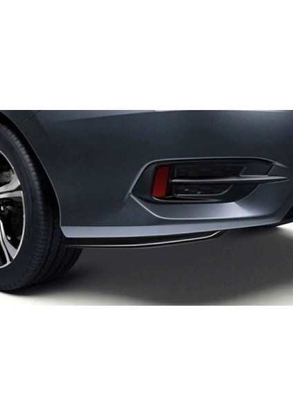 Honda Civic Fc5 Piano Black Ön Arka Flap Seti