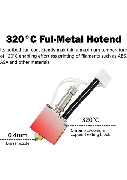 Kobra S1/kobra S1 Combo Hotend Full Seti fırsatları