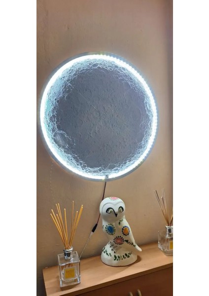 LED Işıklı Ay Duvar Lambası
