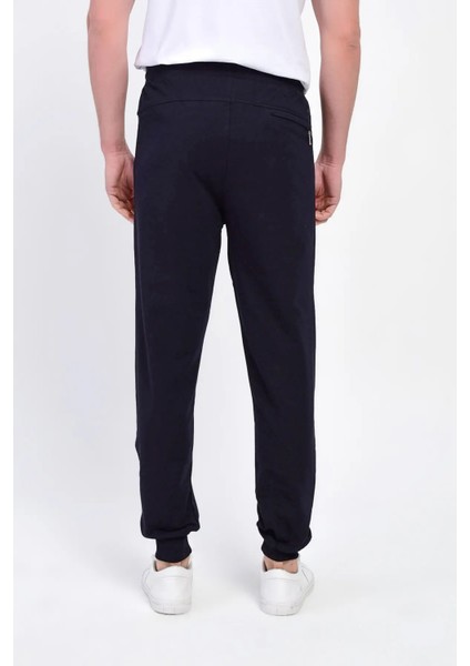 Erkek Lacivert Eşofman Altı Beli ve Paçası Lastikli AS-106 fırsatları