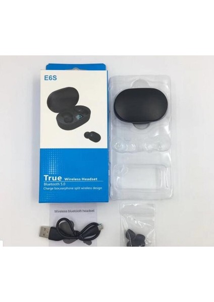 E6S Şarj Göstergeli Bluetooth Kulaklık modelleri