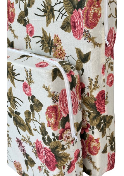 Şark Köşesi Vip Sünger Yatak Büyük Ölçü 100X190X10CM-İNGİLİZ Gülü indirimleri