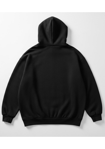 Oversize Unisex Kapüşonlu Sweatshirt Hoodie modelleri