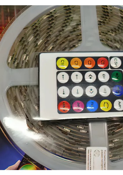 10 Metre, LED Şerit, USB Bağlantılı, Kumandalı, Ambiyans Işığı SDR-LED-109 (5256) modelleri