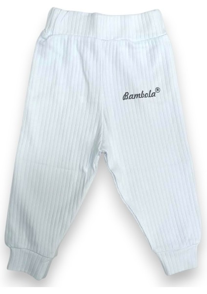 Bebek Tek Alt %100PAMUK Penye Pantolon