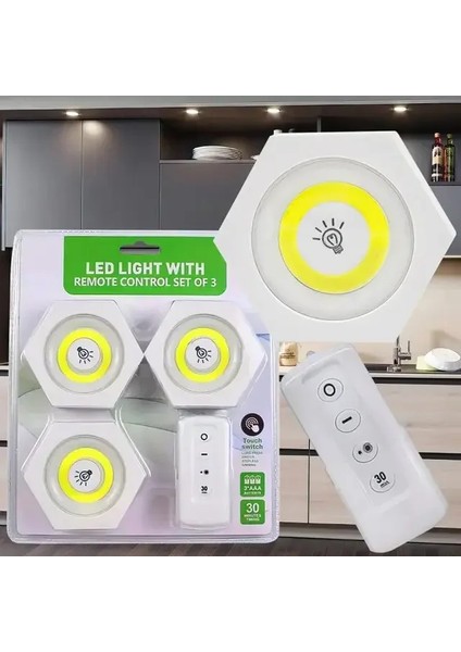 Uzaktan Kumandalı LED Işık Altı Gen [3&apos;lü Set] (5256) indirimleri