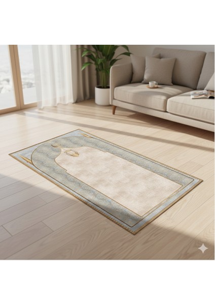 Seccade Diz Ağrıtmayan Yumuşak Halı Seccade Namazlık