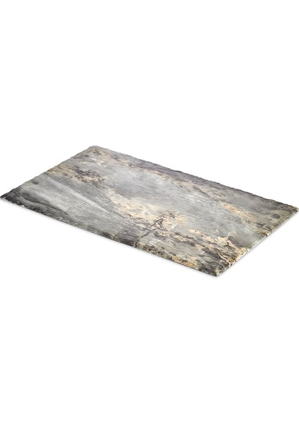 47011.RM - Royal Marble Arduvaz Efektli 3'lü Sunum Pano Seti 53X32,5 Cm, Thermoset Melamin