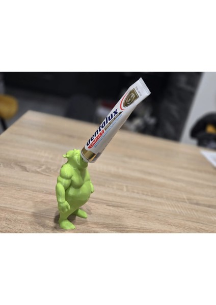 Shrek Diş Macunu Kapağı