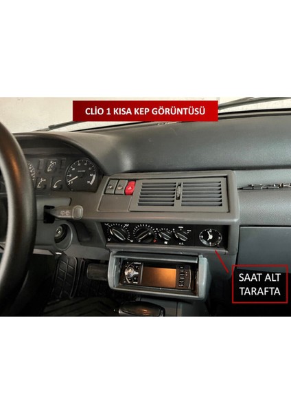 Clio 1 (91-98) Orta Kalorifer Izgarası Uyumlu