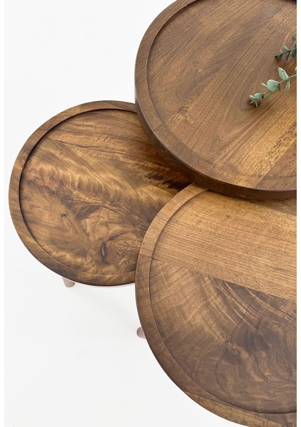 Matruşka Model 3'lü Sehpa modelleri