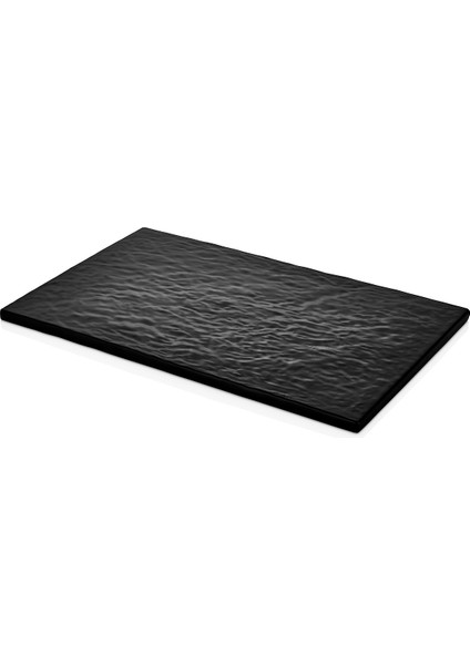 17011.BL - Taş Efektli Siyah Sunum Pano 53X32,5 Cm, Thermoset Melamin