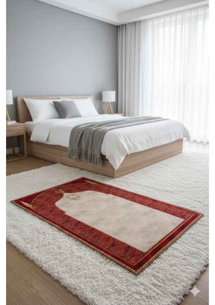 Seccade Diz Ağrıtmayan Yumuşak Halı Seccade ve Namazlık