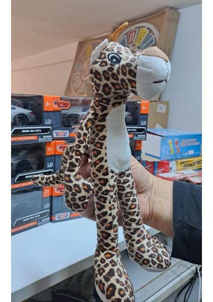 30 cm Asılabilir Elleri Vantuzlu Oyuncak Peluş Leopar fiyatları