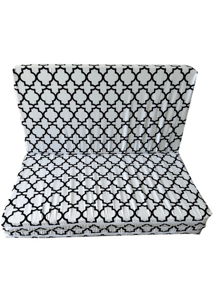 Şark Köşesi Minderi Büyük Ölçü Katlanır Sünger Yatak 120X195X8 Cm-Alaçatı-Çift Kişilik Yatak