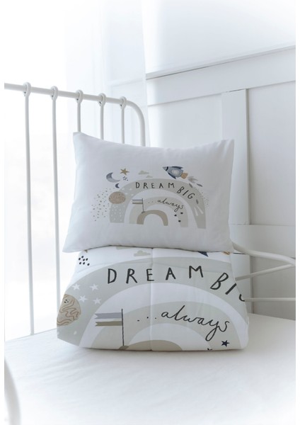 Organik Baskılı Bebek Boy (100X150) Yorgan Seti - Royal Series - Space Dream modelleri