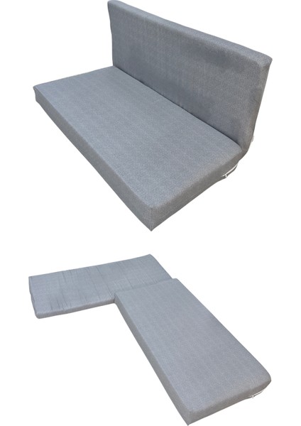 Mini Şark Köşesi, Vip Yer Minderi, Minder Süngerli Yer Minderi-Gri