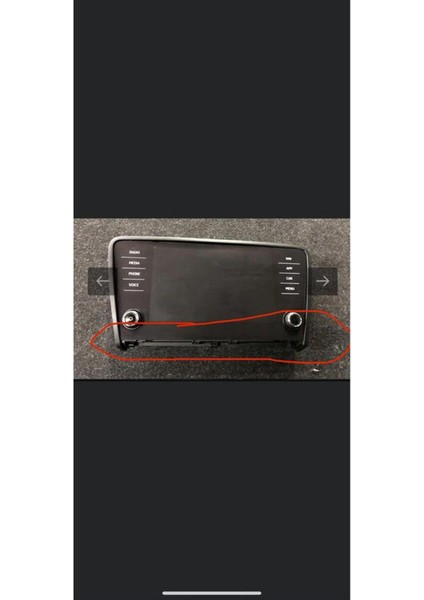 Skoda Octavia Uyumlu Teyp Alt Çıtası